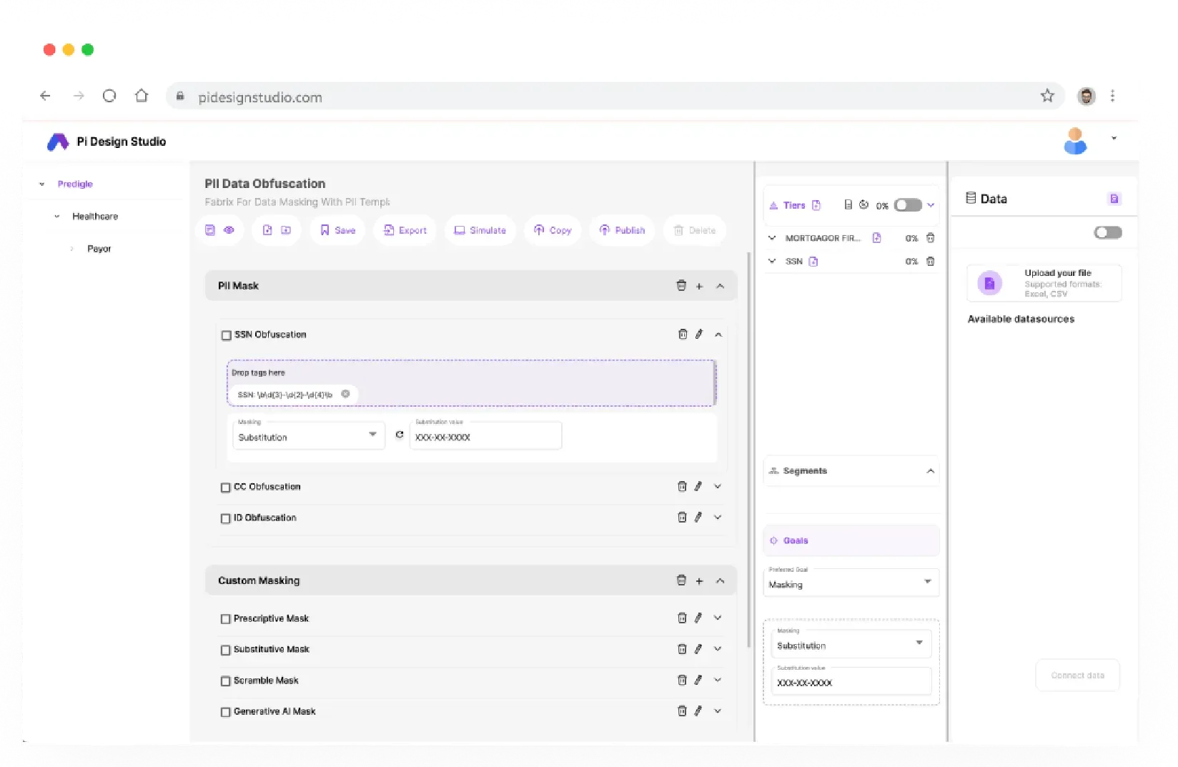 Fabrix screenshot